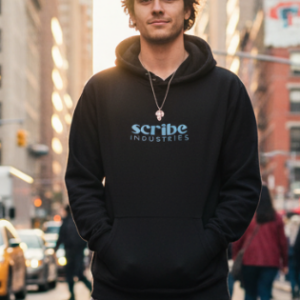 Classic "blue" logo hoodie